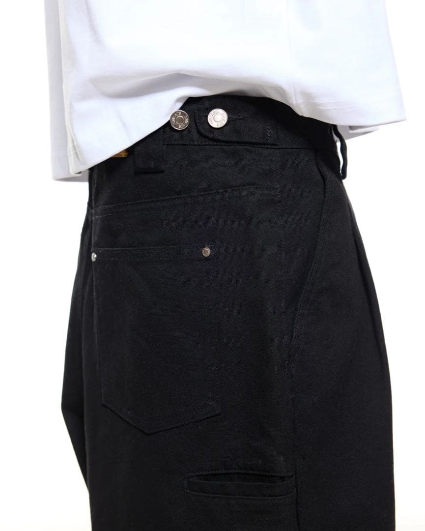 パンツ sweats collective WORKWEAR PANT - BLACK