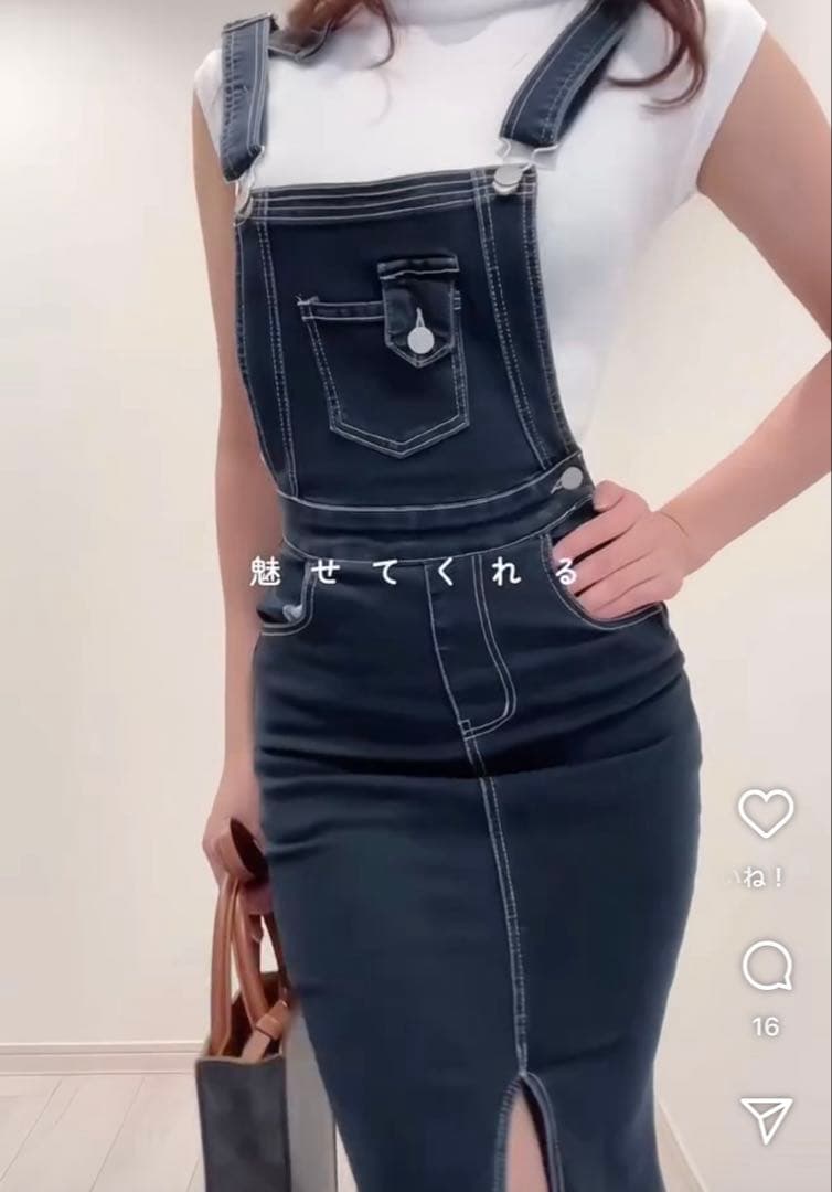 randy サロペット　ワンピース