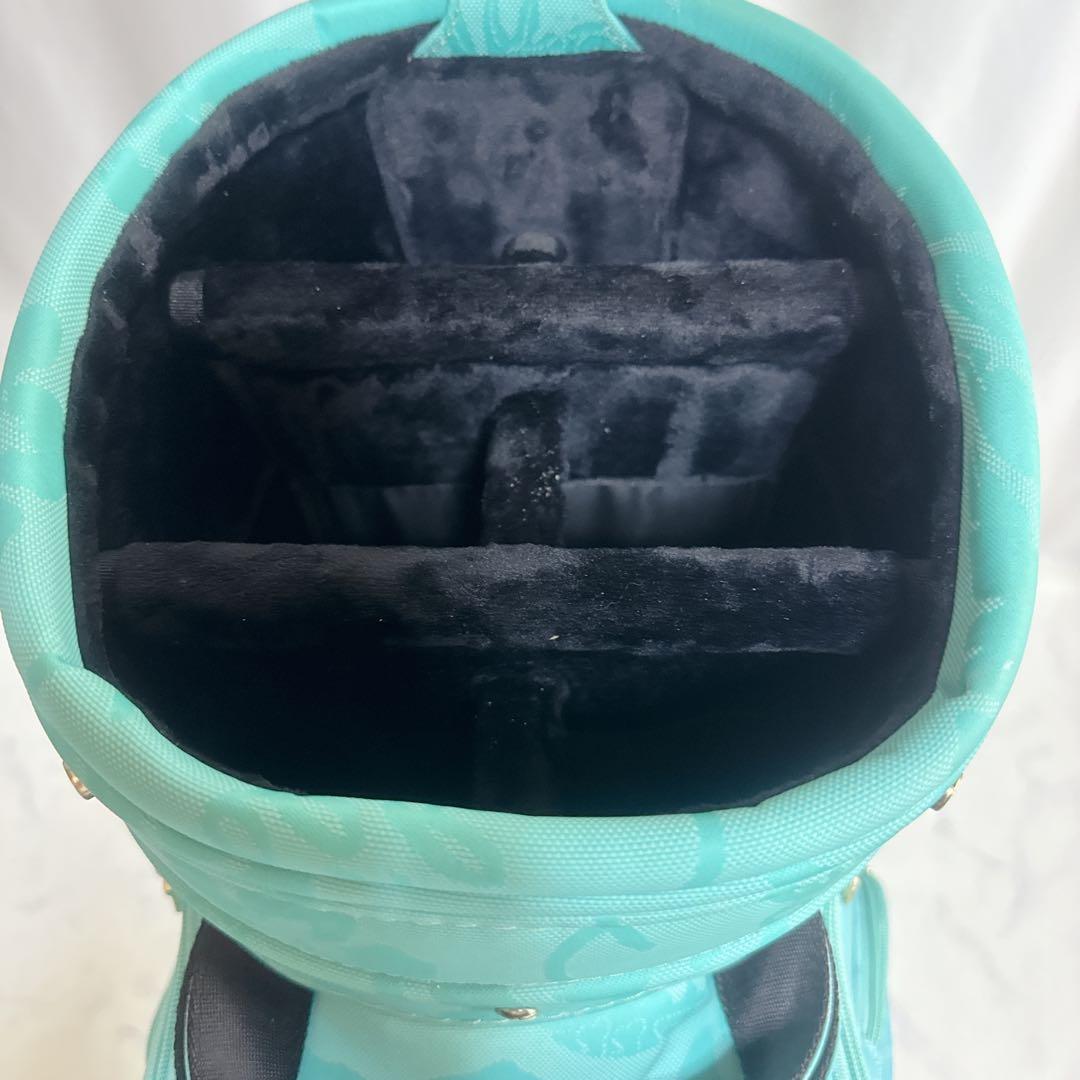 ムータマリン muta marine総柄ジャガード キャスター付きキャディバッグ