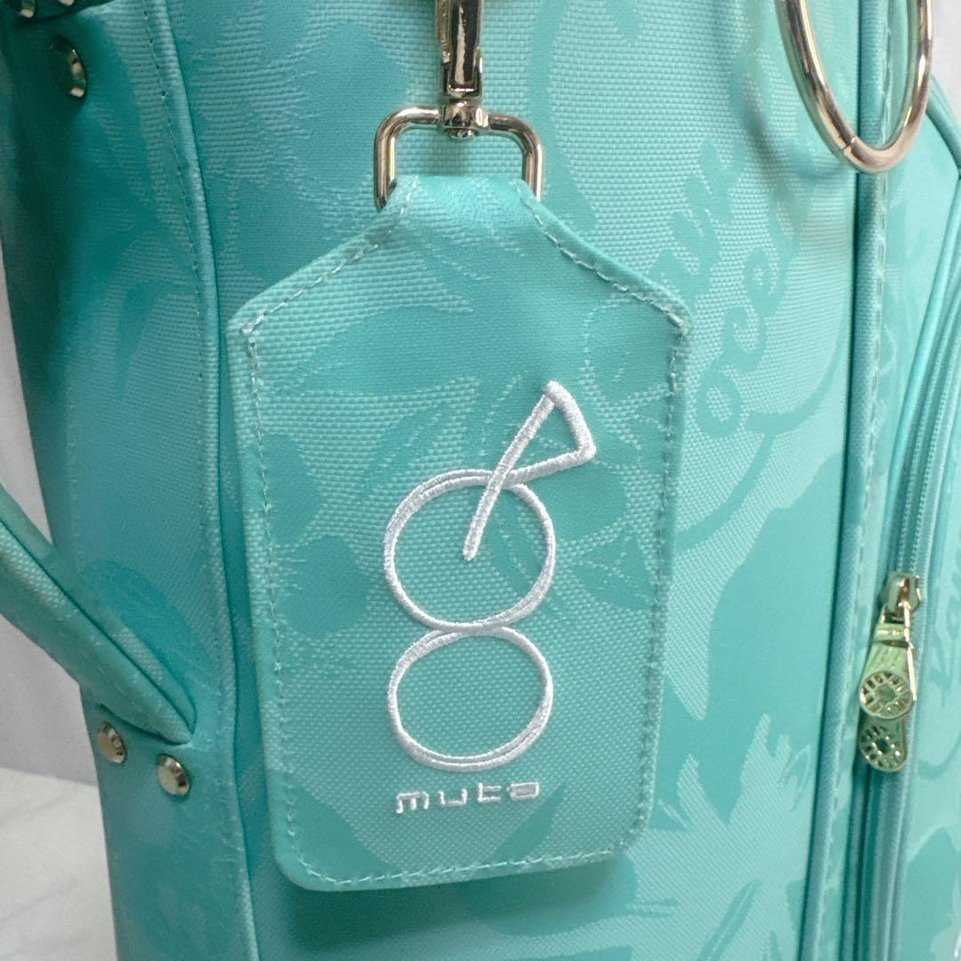 ムータマリン muta marine総柄ジャガード キャスター付きキャディバッグ