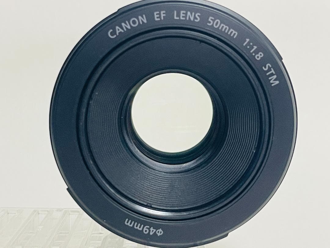 美品★Canon EF 50mm F1.8 STM キヤノン 単焦点レンズ