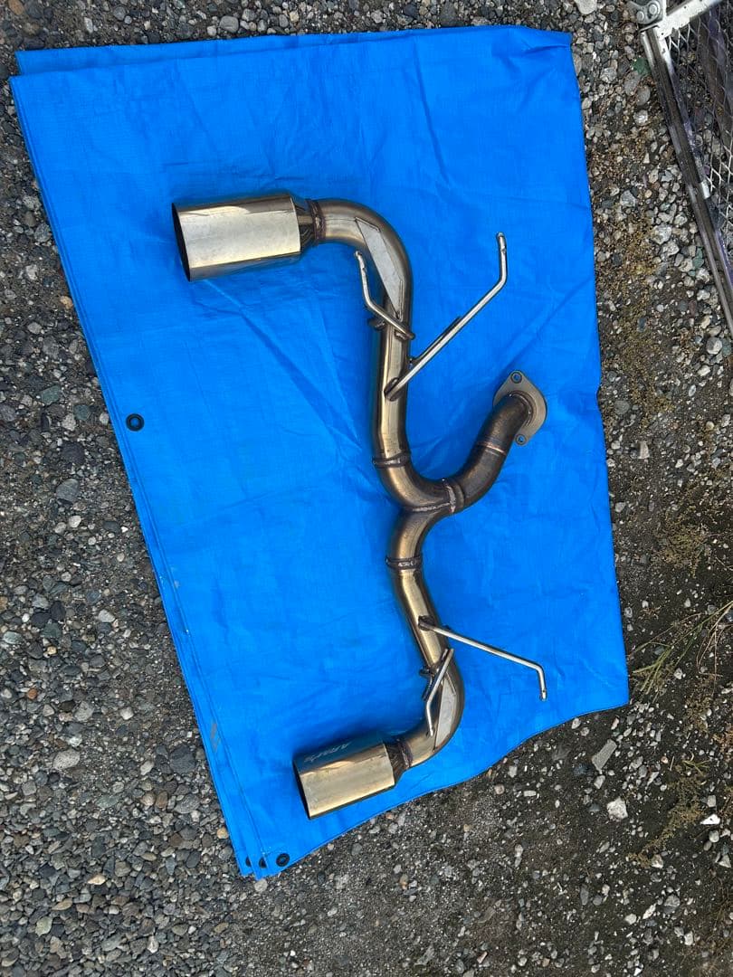 (競技用)ARMS GT-304RGR マフラー GR86 リアピストレート