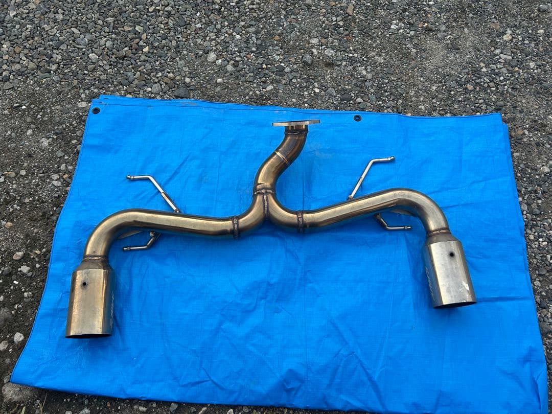 (競技用)ARMS GT-304RGR マフラー GR86 リアピストレート