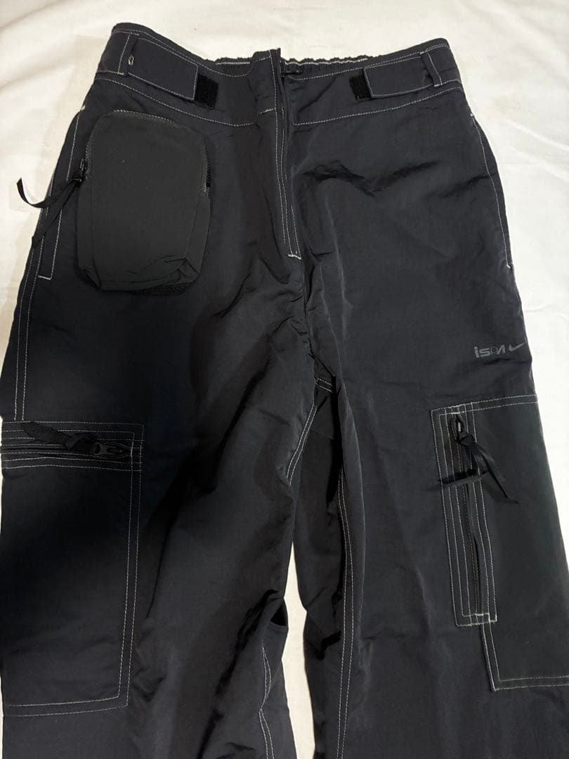 【LSan】NIKE ISPA ナイロンカーゴパンツ