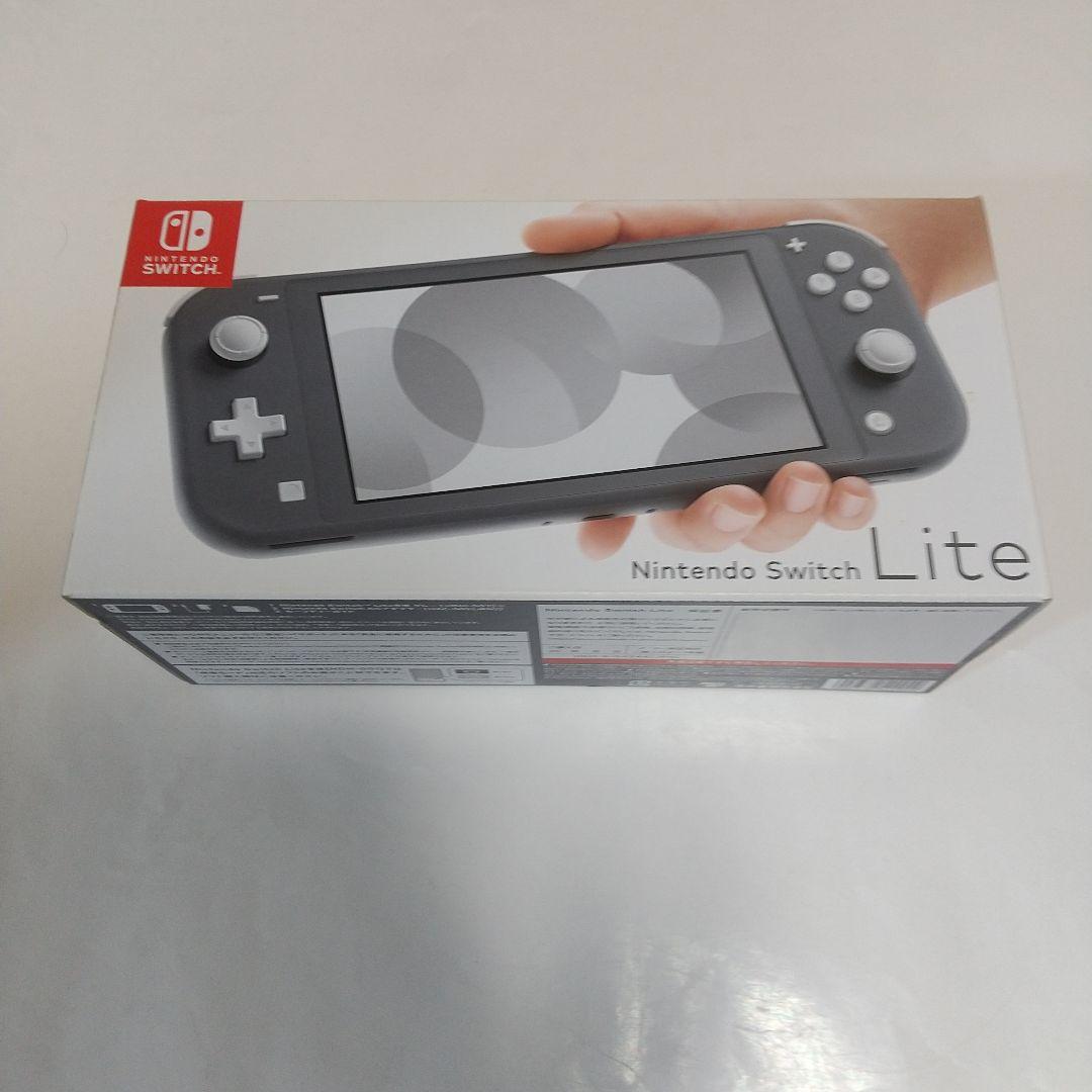 Nintendo Switch Lite グレー 本体＋純正充電器＋保護＋収納