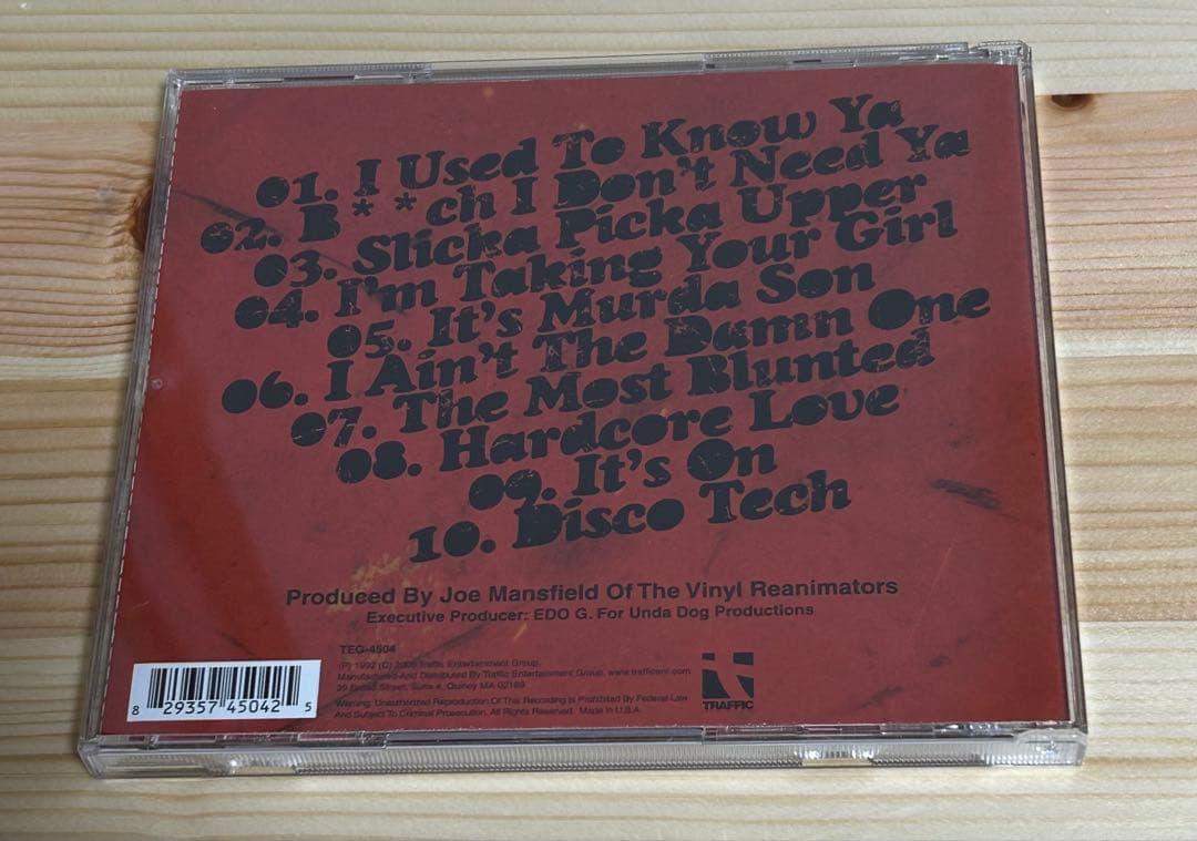 洋楽 SCIENTIFIK ED O.G. BULLDOGS D.I.T.C. RZA