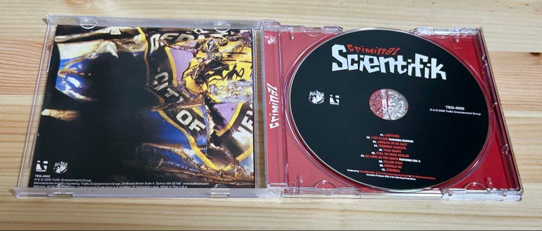 洋楽 SCIENTIFIK ED O.G. BULLDOGS D.I.T.C. RZA