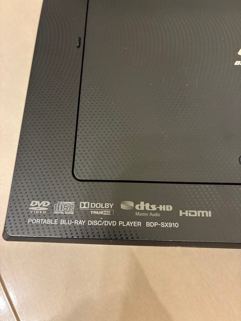 SONY ポータブル ブルーレイ プレーヤー BDP-SX910