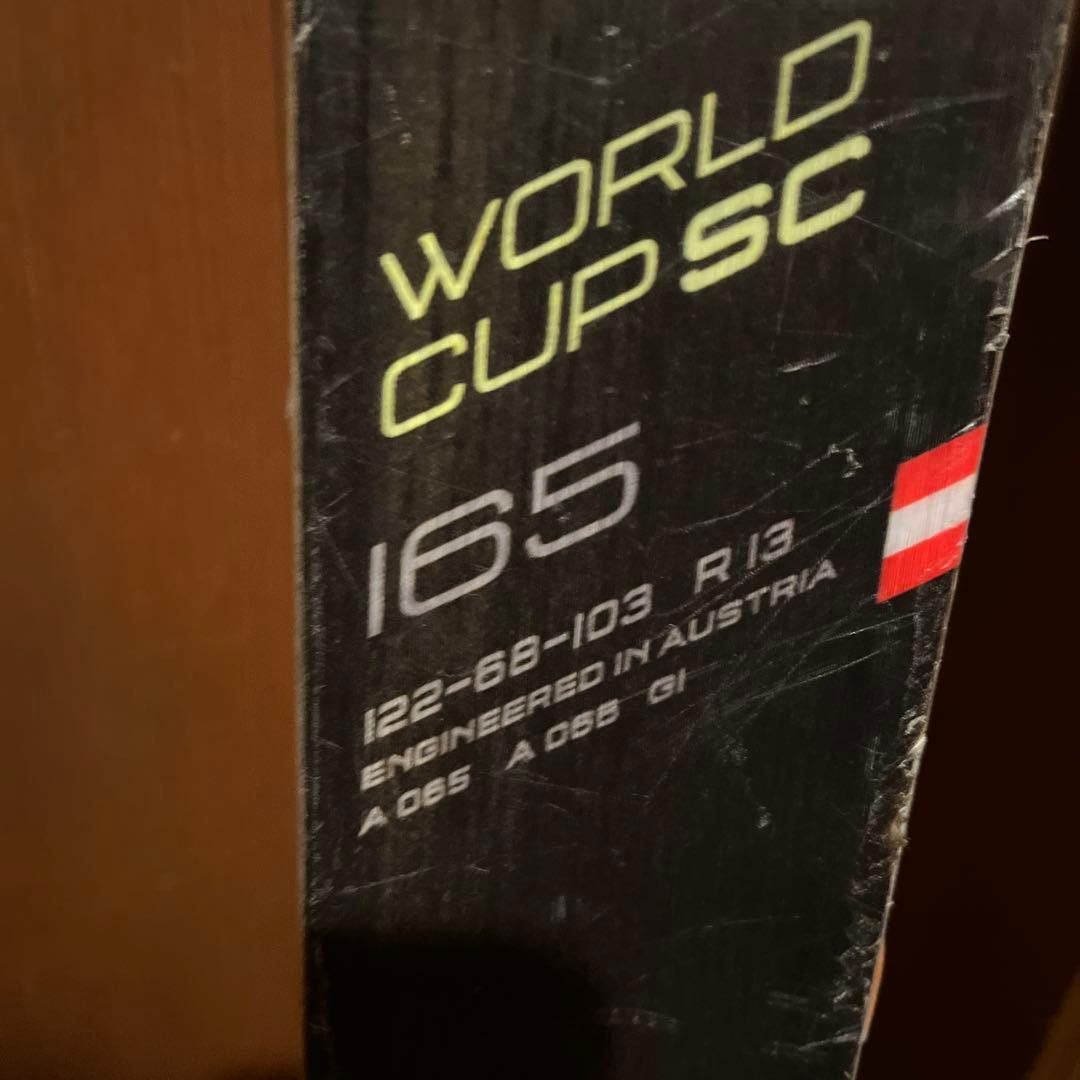 スキー Fischer RC4 World Cup SC 165cm