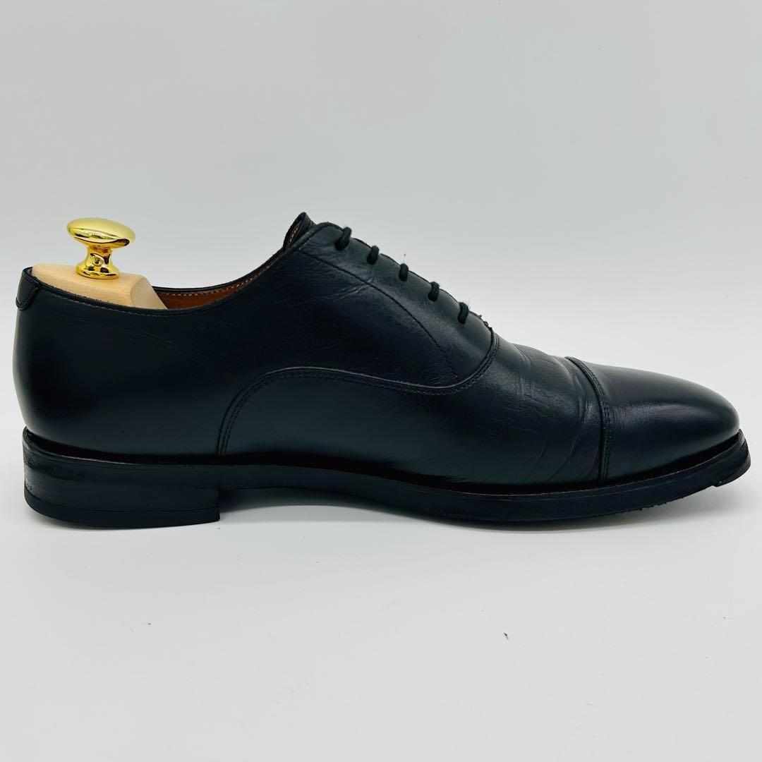 ユニオンインペリアル ストレートチップ 25.5cm ブラック 内羽根 革靴