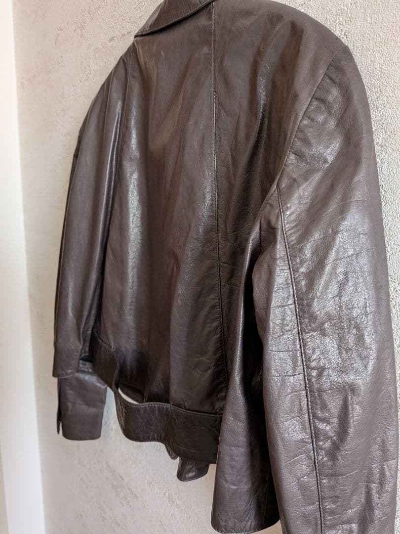 PRADA archive プラダ　レザージャケット　ショート丈　アーカイブ