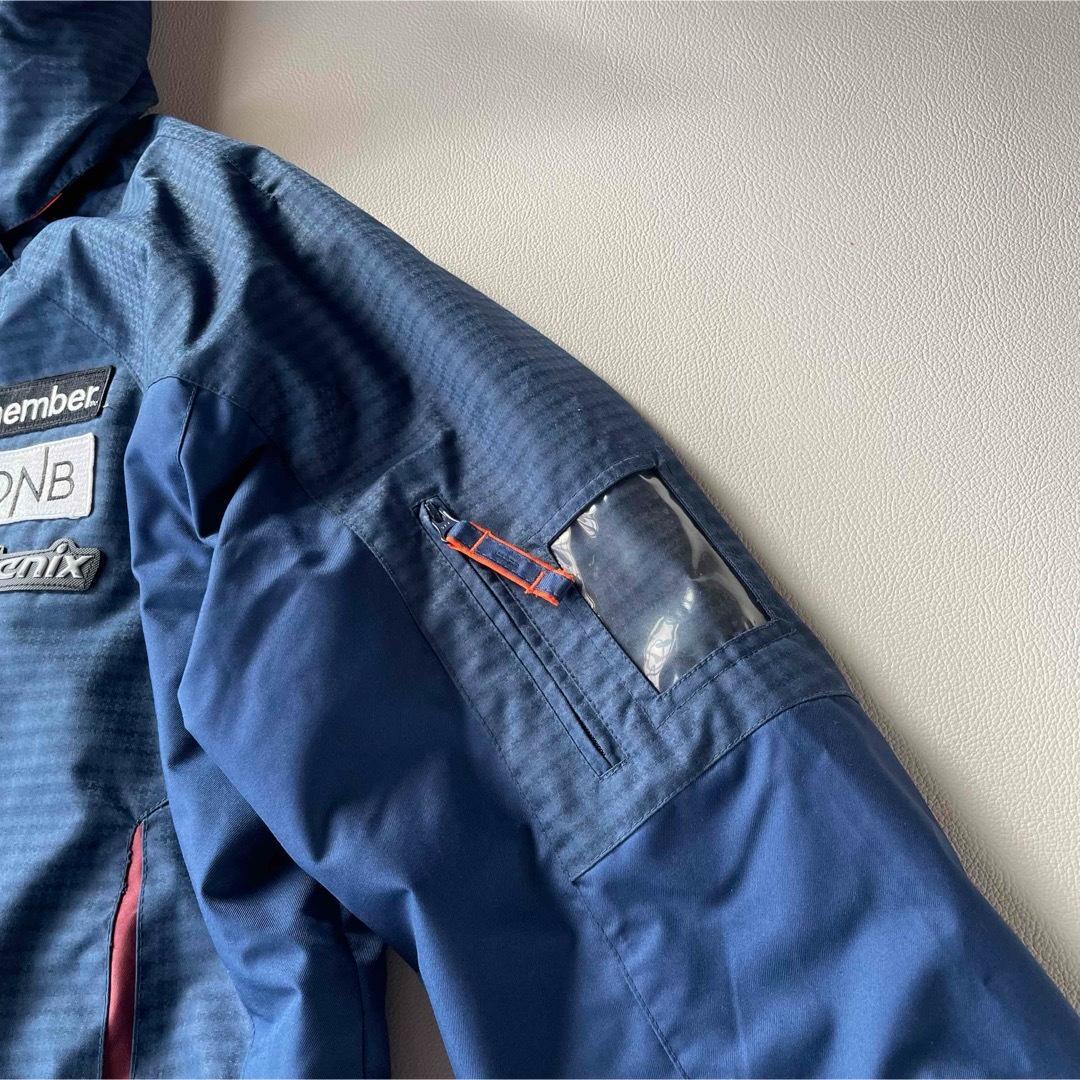 5496【美品】フェニックス ジャケット メンズ スキー ネイビー