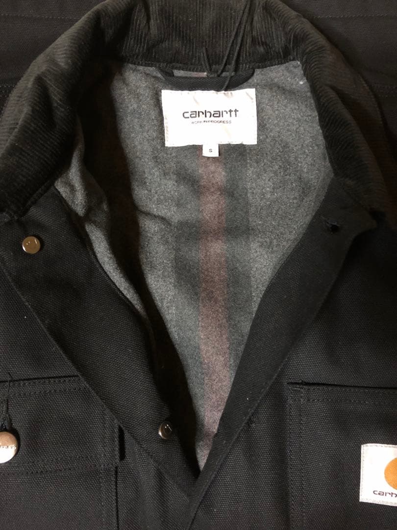 【新品未使用】 カーハートWIP ミシガンチョアコート ブラック 海外Sサイズ