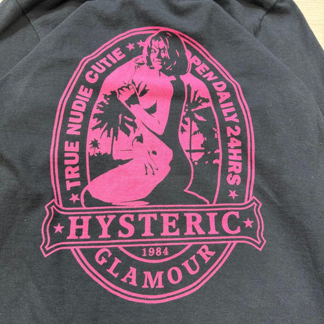 希少 HYSTERIC GLAMOUR ジップアップパーカー ヒスガール