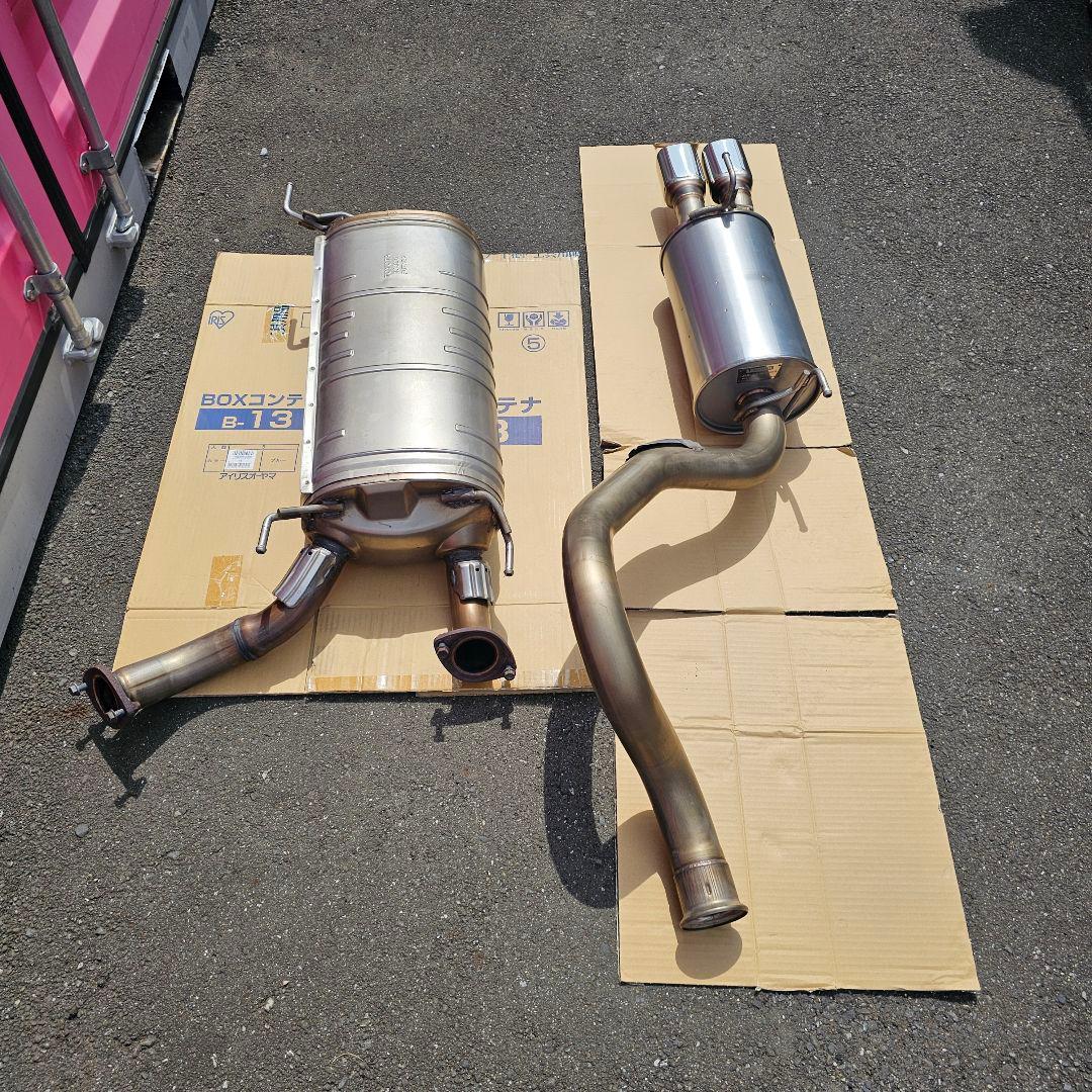 ランクル200後期　モデリスタスポーツマフラー　低走行美品