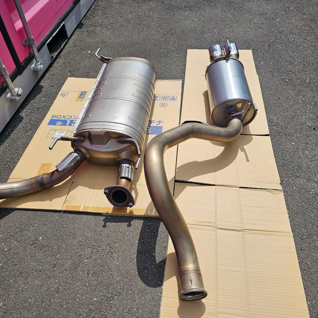 ランクル200後期　モデリスタスポーツマフラー　低走行美品