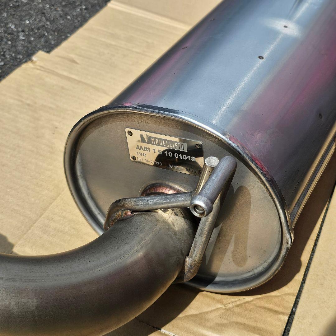 ランクル200後期　モデリスタスポーツマフラー　低走行美品