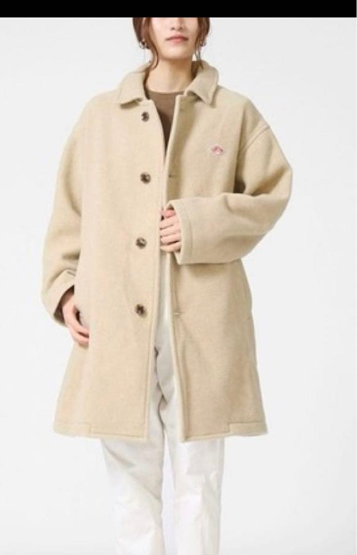 【美品】DANTON ドルマンロングコート