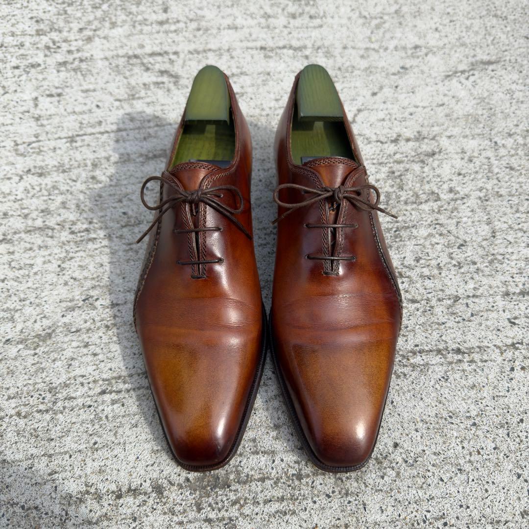 幻の名作 60万円 ベルルッティ スカーズ スクリットレザーシューズ 8.5