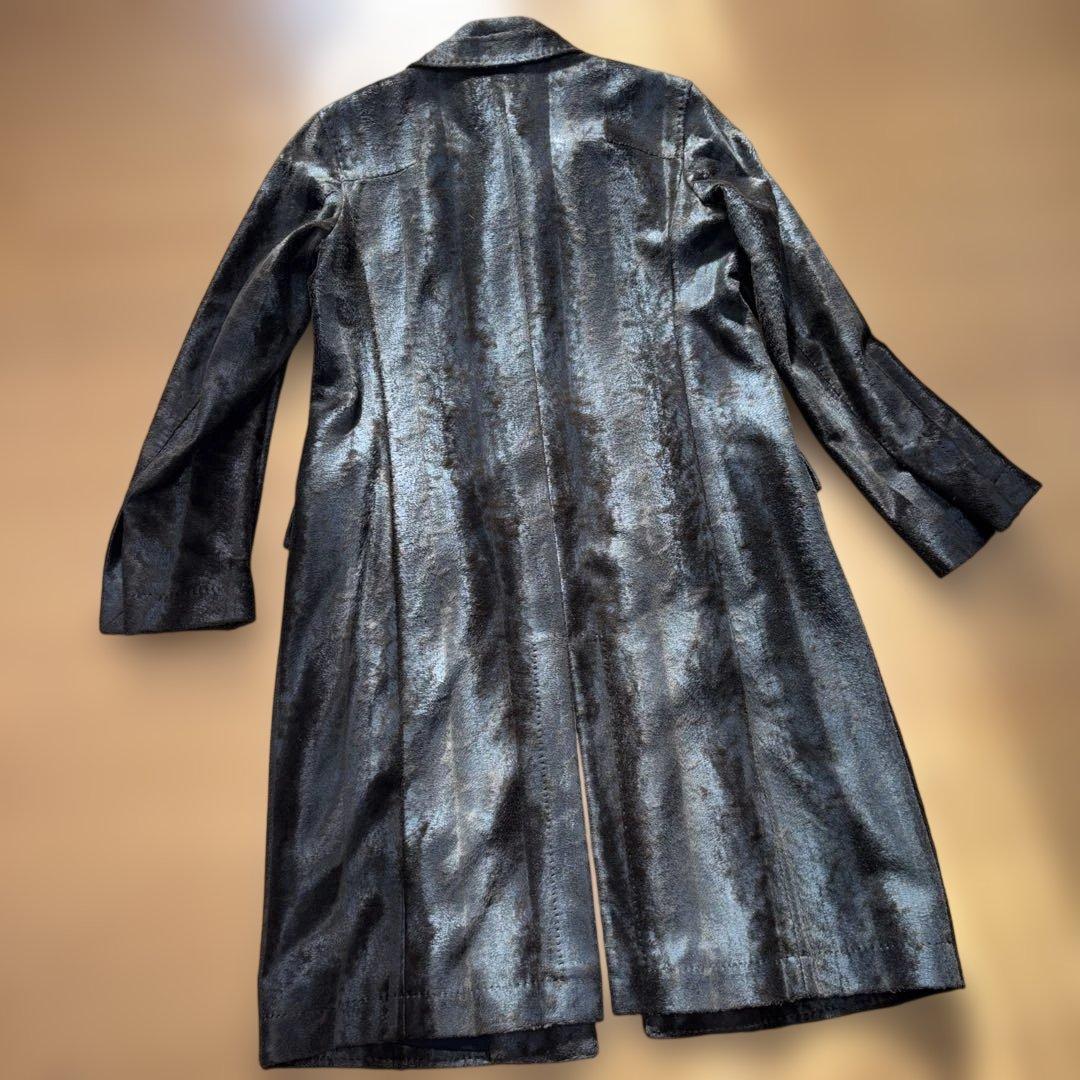 UDO EDLING ウド・エドリング♦︎フェイクファーロングコートイタリア製