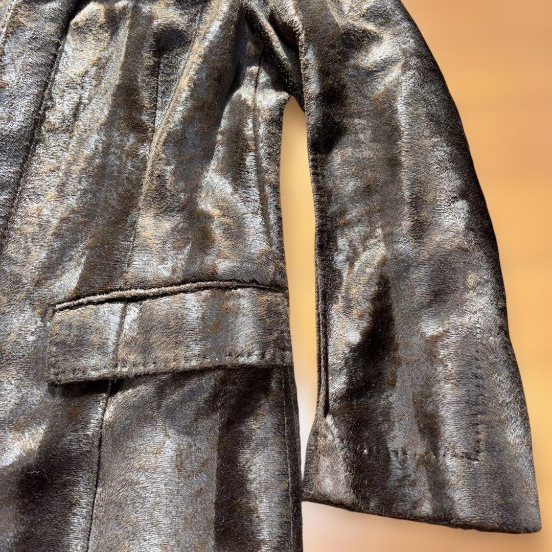 UDO EDLING ウド・エドリング♦︎フェイクファーロングコートイタリア製