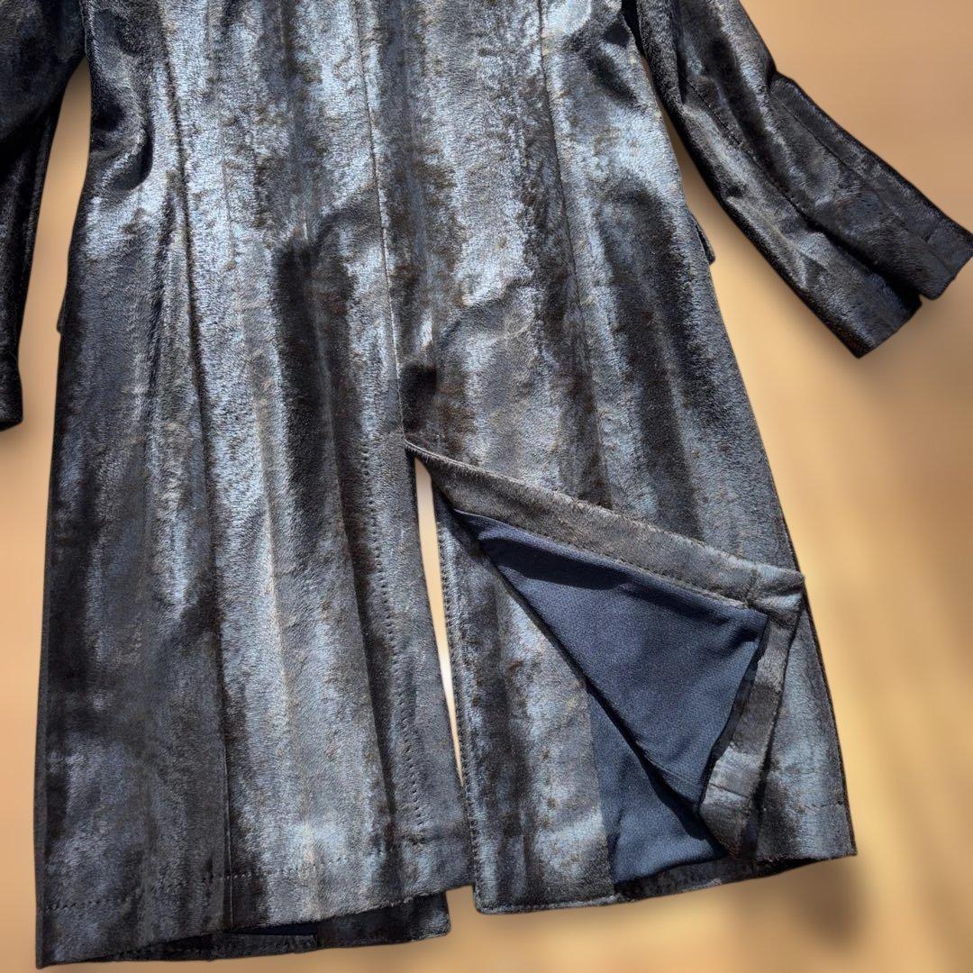 UDO EDLING ウド・エドリング♦︎フェイクファーロングコートイタリア製