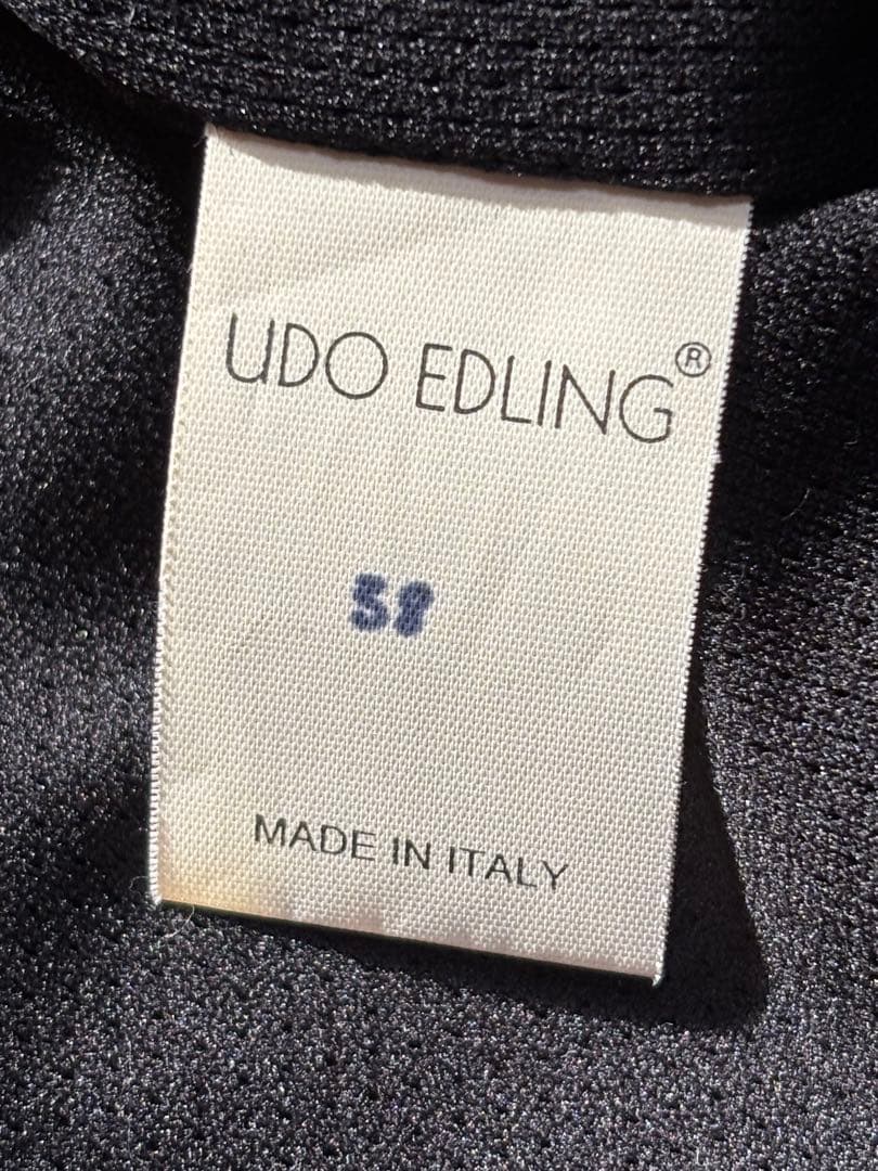 UDO EDLING ウド・エドリング♦︎フェイクファーロングコートイタリア製