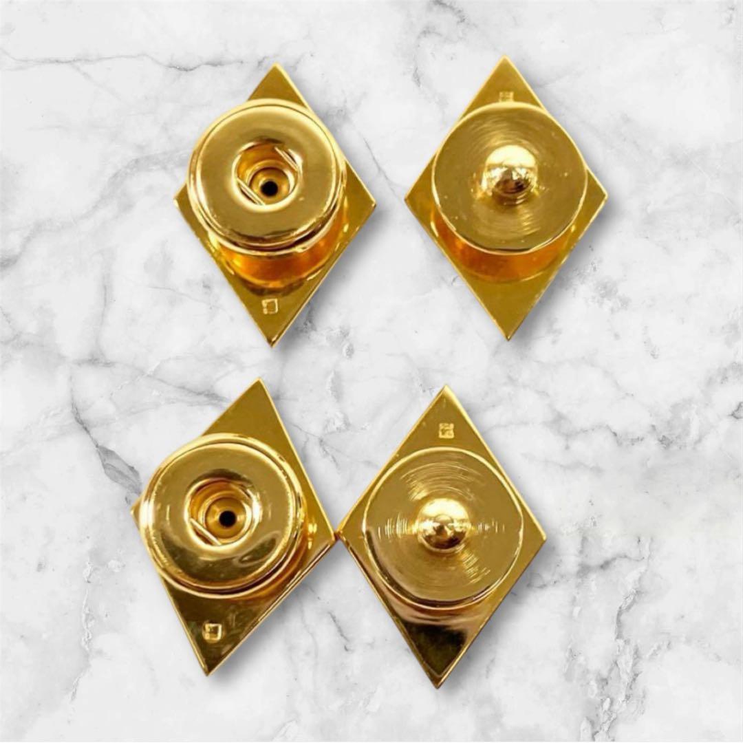 エルメス HERMES カフス カフスリンクス カフスボタン リザード 極美品