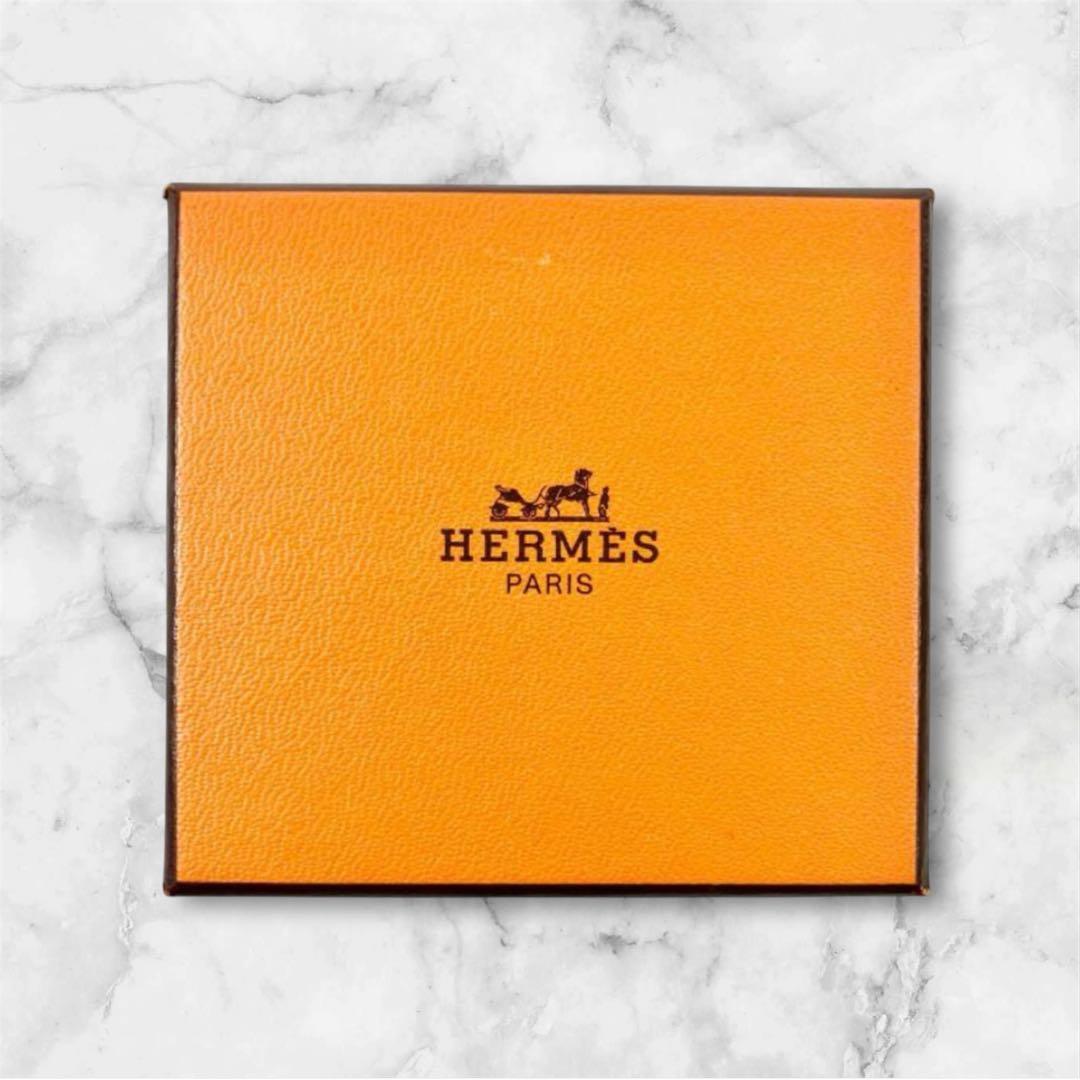 エルメス HERMES カフス カフスリンクス カフスボタン リザード 極美品