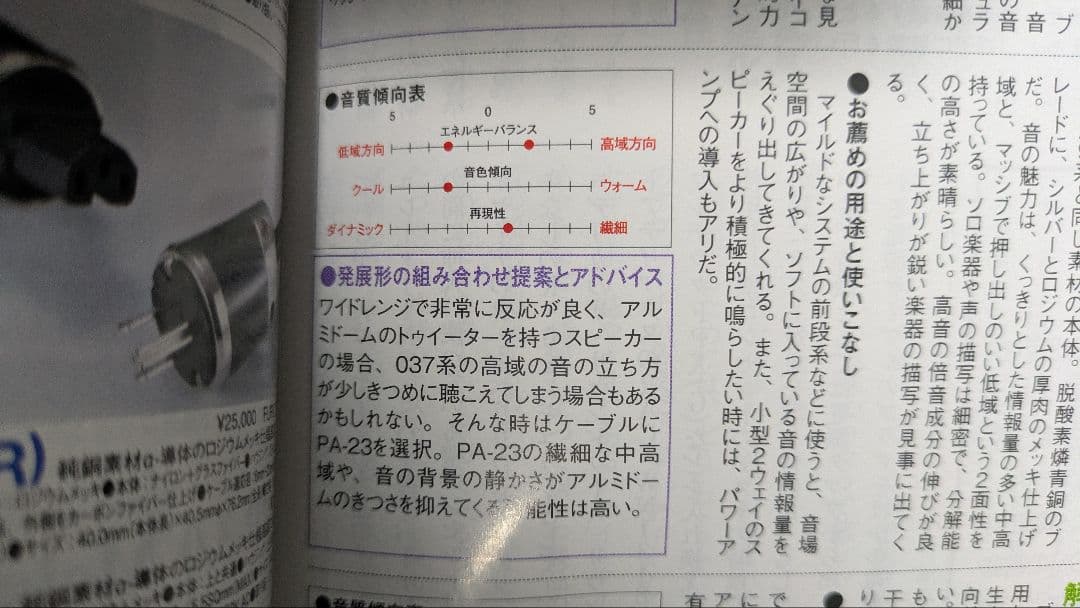 REAL CABLE CITRINE PSOCC-2 1.2m 電源ケーブル