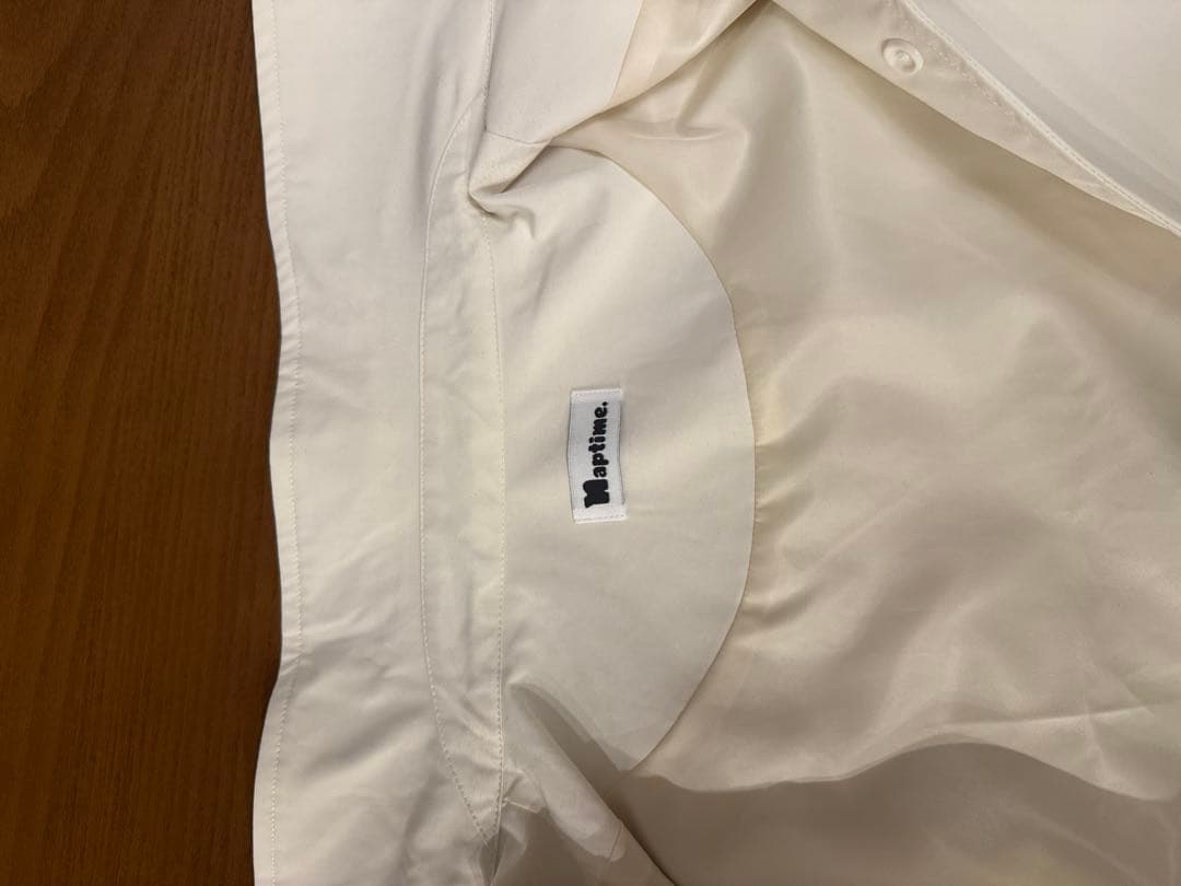 Naptime. コーチジャケット　ホワイト　美品