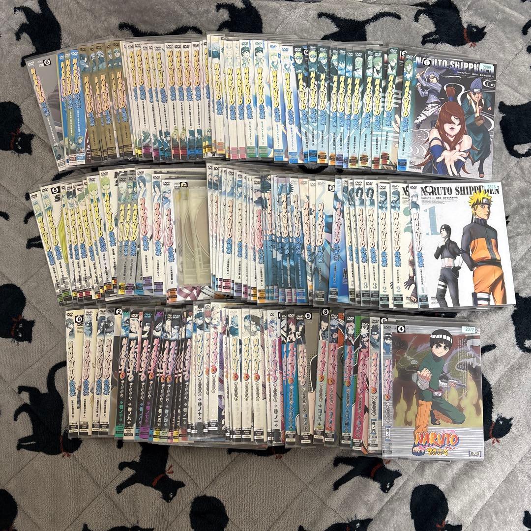 ナルトdvdレンタル落ちセット