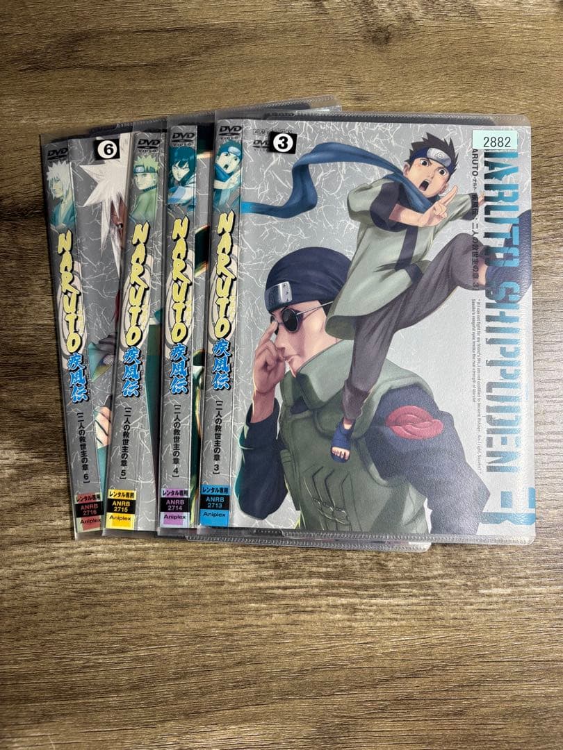 ナルトdvdレンタル落ちセット