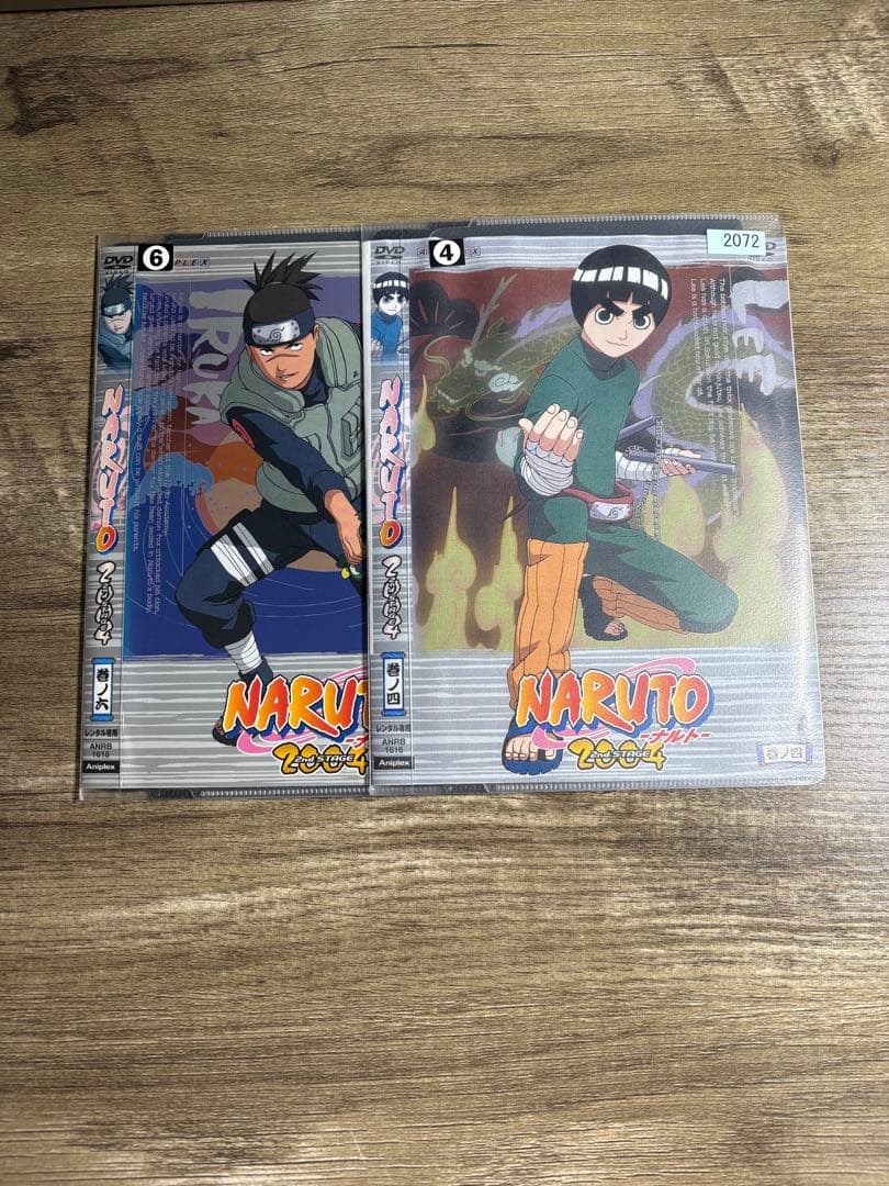 ナルトdvdレンタル落ちセット