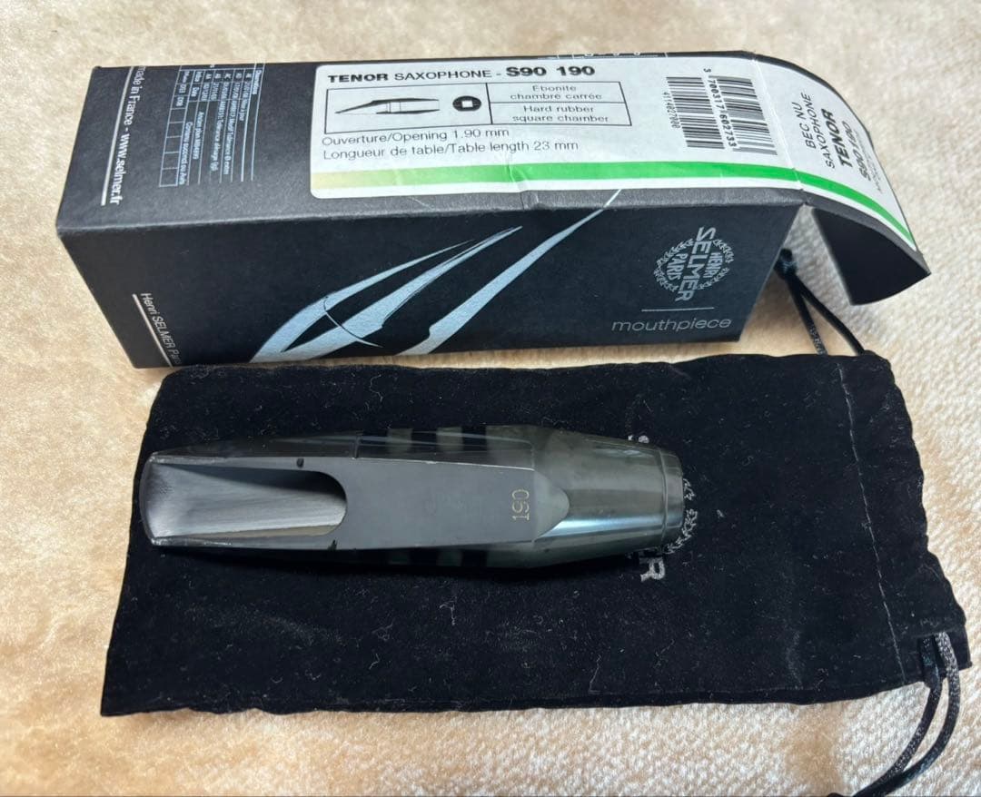 テナーサックス本体➕マウスピース(セルマー)リガチャー(ウッドストーン)付