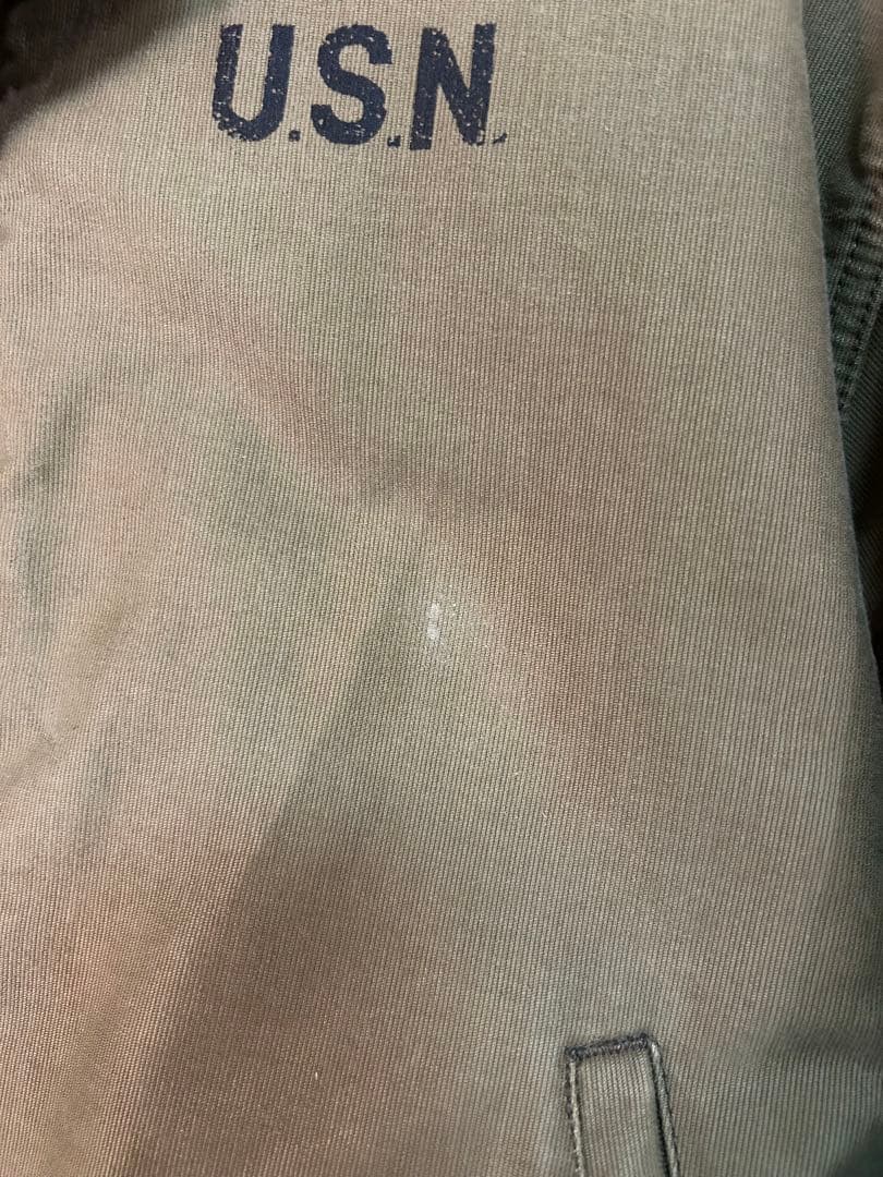 U.S. NAVY N1デッキジャケット　ヒューストン