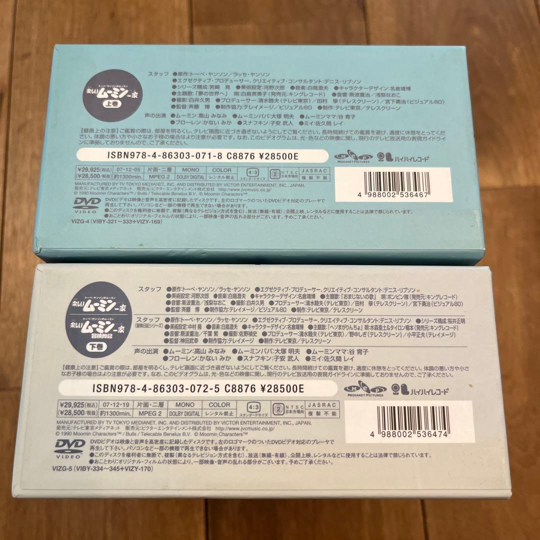 楽しいムーミン一家　DVD BOX 全25枚セット