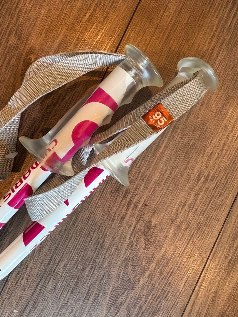 ROSSIGNOL 子供用 スキー板 104㎝ ストック付 送料込 ロシニョール