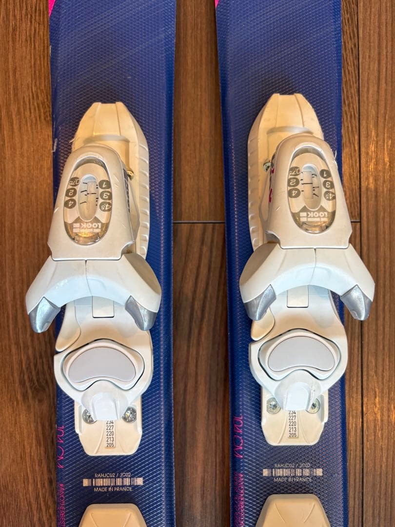 ROSSIGNOL 子供用 スキー板 104㎝ ストック付 送料込 ロシニョール