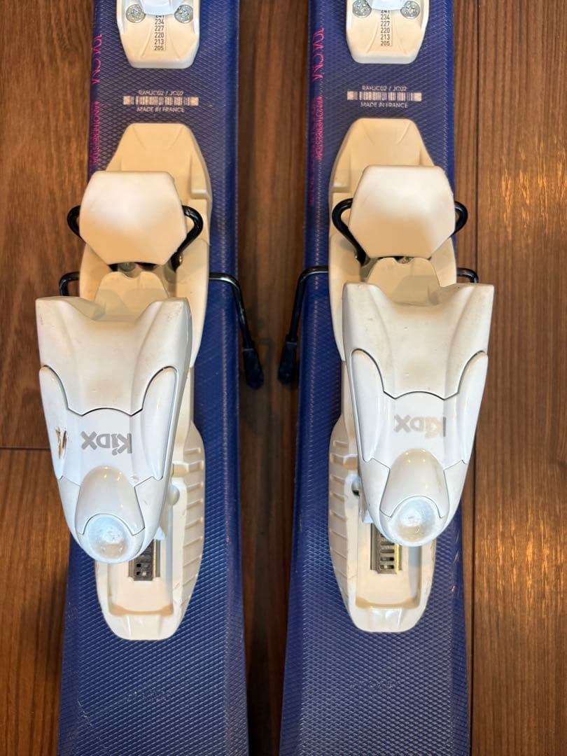 ROSSIGNOL 子供用 スキー板 104㎝ ストック付 送料込 ロシニョール