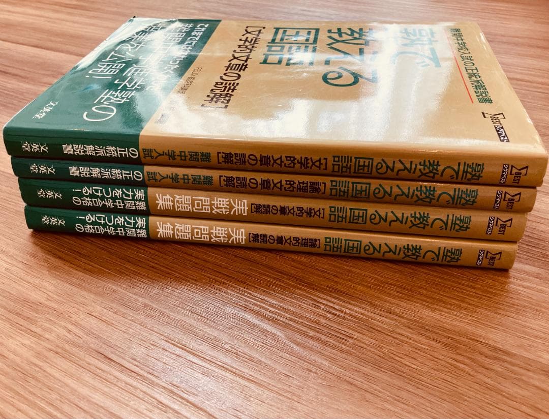 【未使用未記入】塾で教える国語　論理的文章の読解　文学的文章の読解　実践問題集