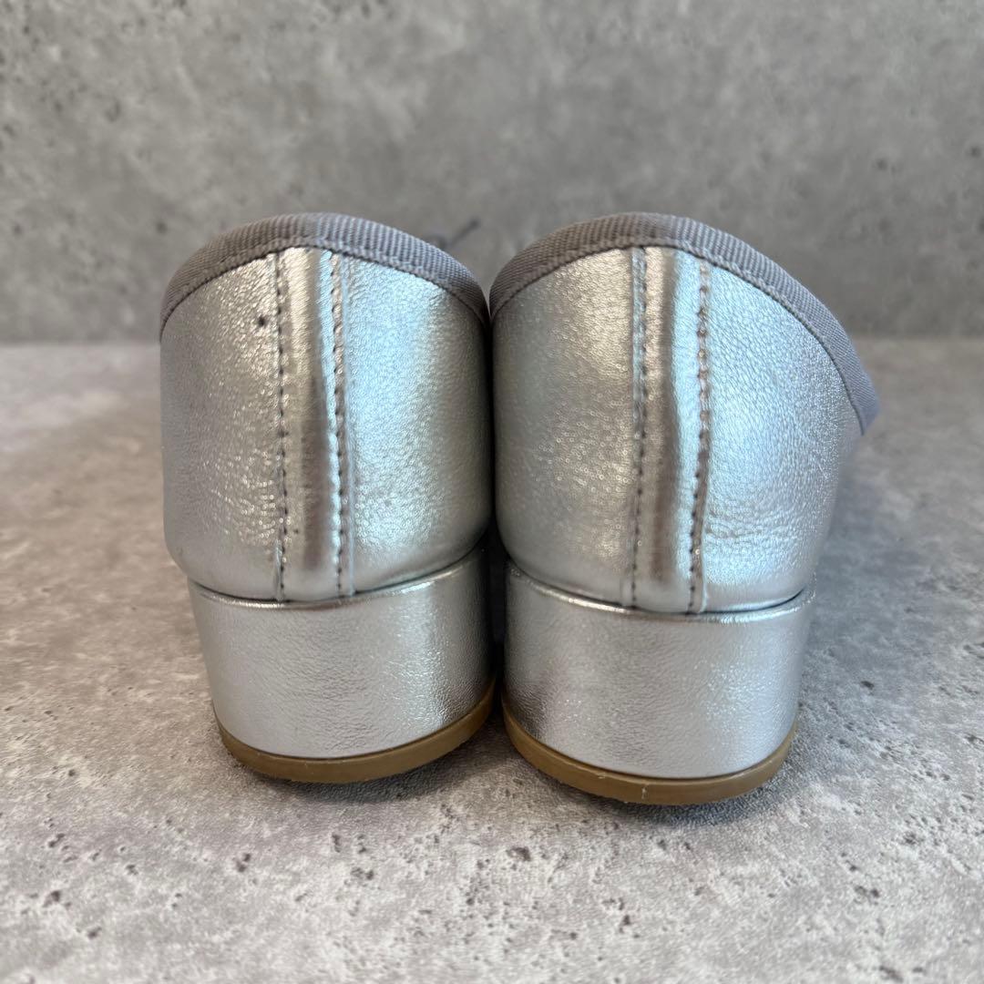 美品✨ Repetto Camille バレエリーナ 36 1/2 シルバー