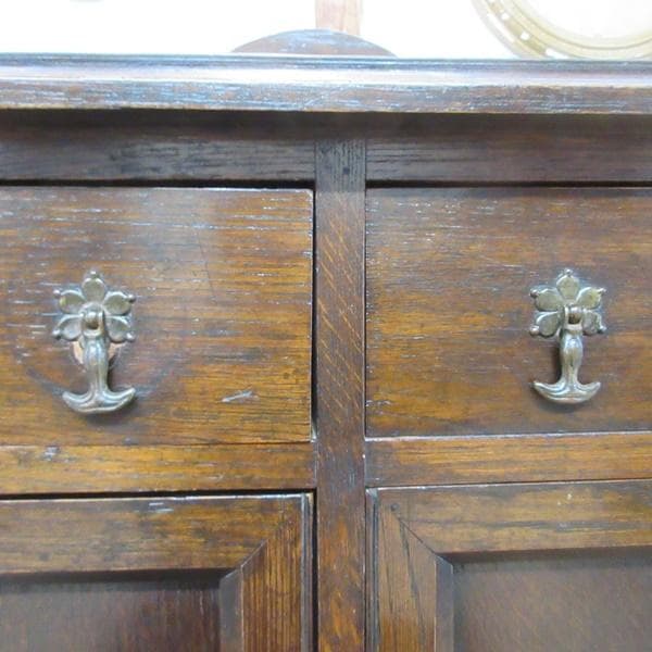 イギリス アンティーク 家具 サイドボード キャビネット 店舗什器 6781d