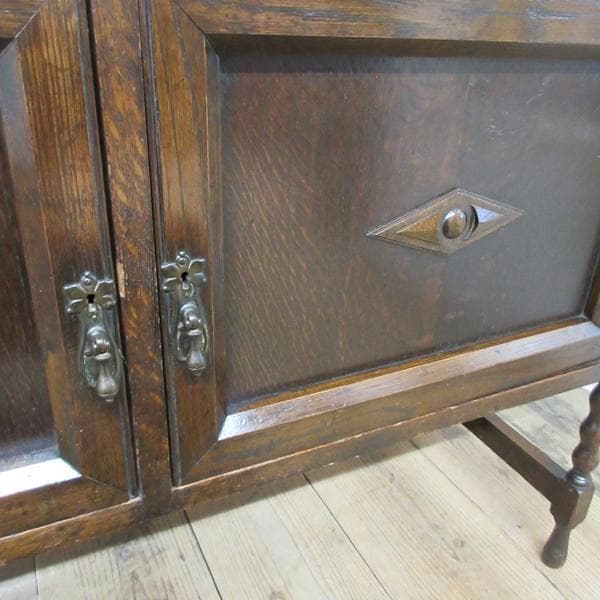 イギリス アンティーク 家具 サイドボード キャビネット 店舗什器 6781d