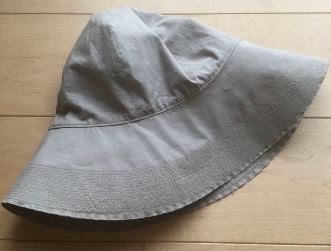 mature ha マチュアーハ オーガニックコットンステッチハット グレージュ