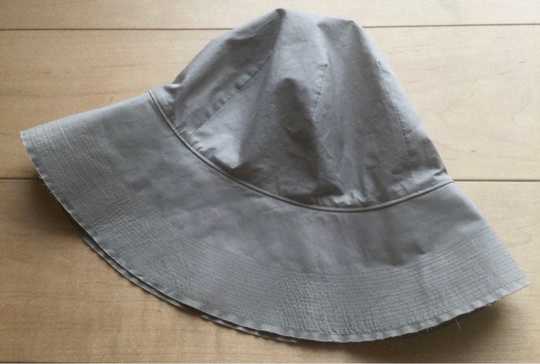 mature ha マチュアーハ オーガニックコットンステッチハット グレージュ