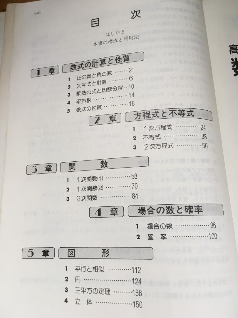【絶版】駿台文庫『高校入試 数学の実力＋1（プラスワン）ノート』5教科セット