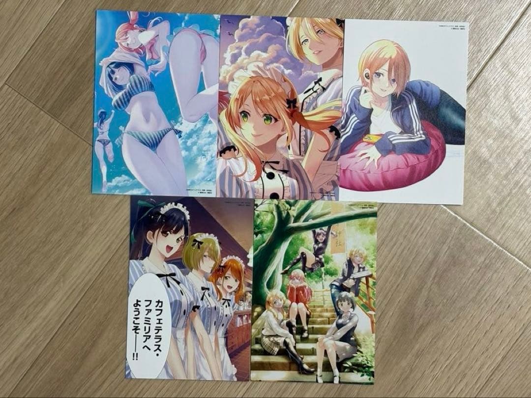 女神のカフェテラス 瀬尾広治 全21巻 全巻 購入者特典 ポストカード付 帯付き