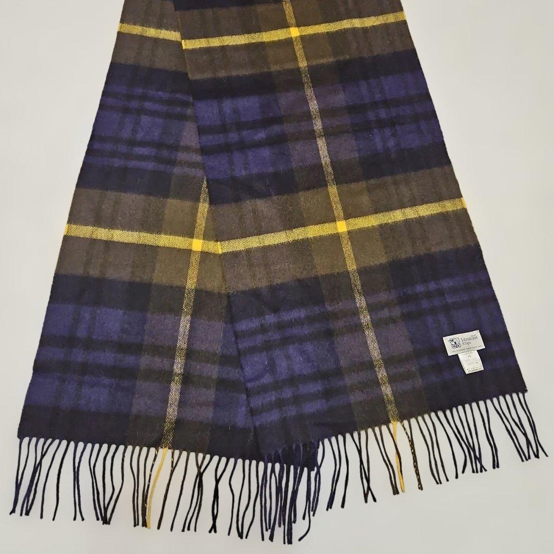 ◾Johnstons of ELGIN マフラーカシミヤ100%スコットランド製