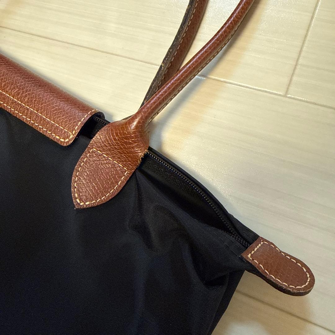 LONGCHAMPロンシャンル プリアージュ トートバッグMノアールブラック黒